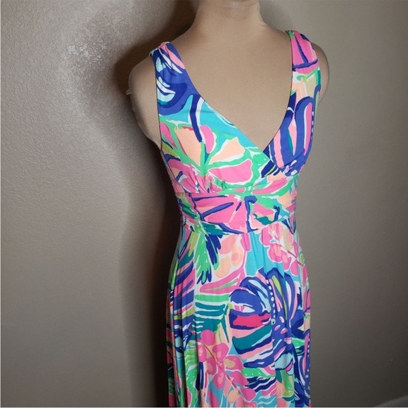 Lilly Pulitzer Parigi Colorful Abstract Dress - Picture 3 of 4